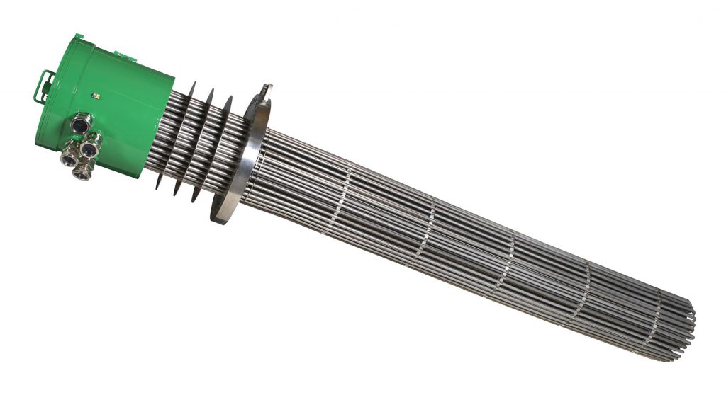 Flanged immersion heaters