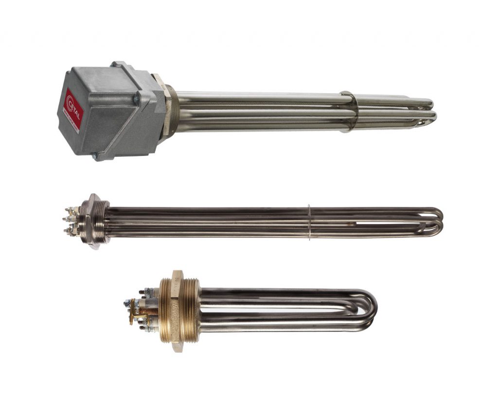 Flange immersion heaters - Cetal